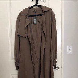 All-Saints light trench coat